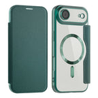 Husă flip Techsuit SmartMag Book iPhone Air – Verde – imagine 10