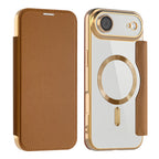 Husă flip Techsuit SmartMag Book iPhone Air – Maro – imagine 8