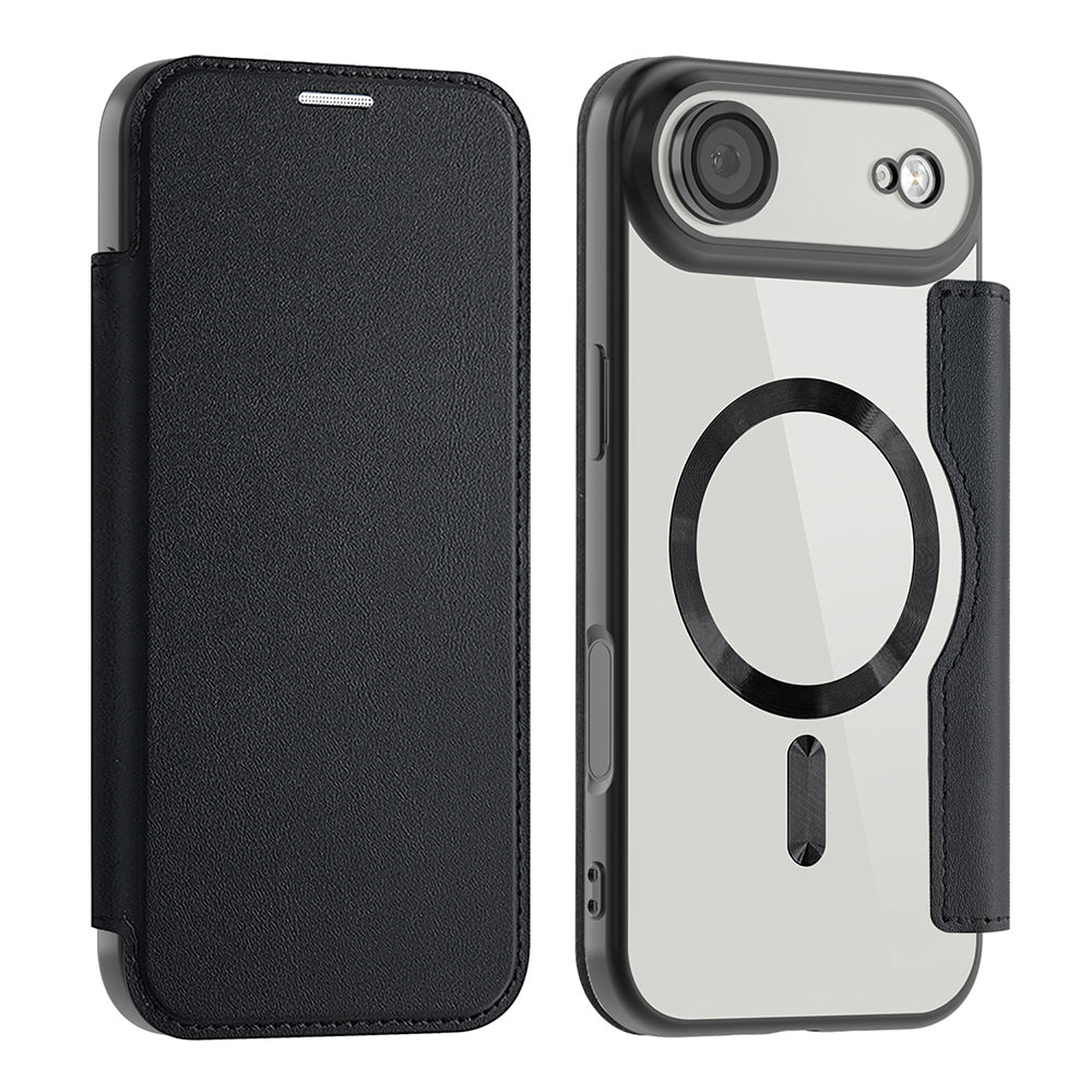 Husă flip Techsuit SmartMag Book iPhone Air – Negru – imagine 14
