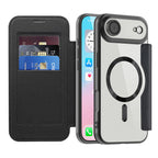 Husă flip Techsuit SmartMag Book iPhone Air – Negru – imagine 13