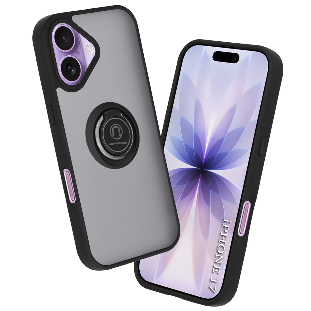 Husă Techsuit Glinth cu inel magnetic iPhone 17 – imagine 1