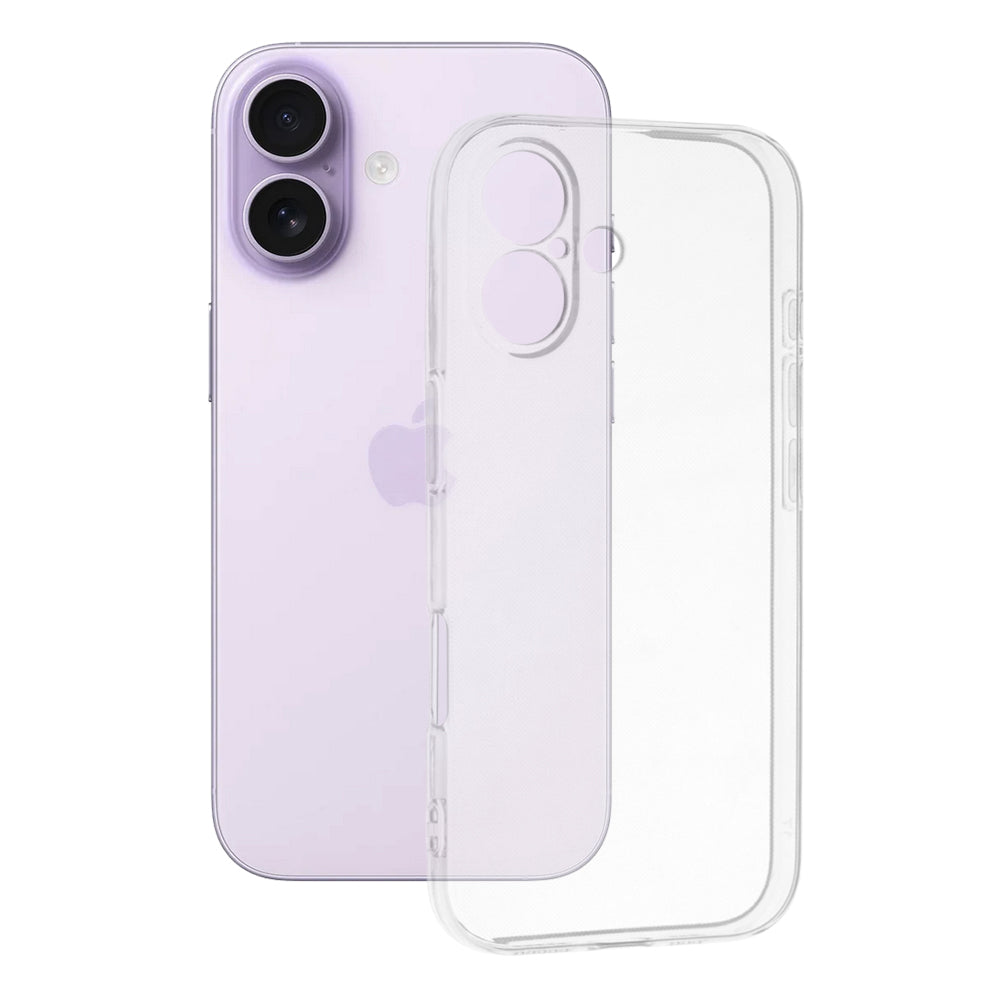 Husă transparentă Techsuit Clear Silicone iPhone 17 – imagine 1