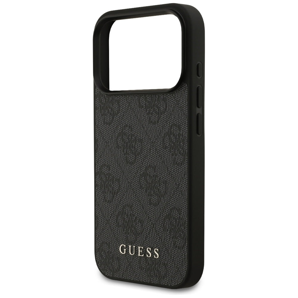 Husă Guess iPhone 17 Pro Hardcase 4G Classic, negru – imagine 6