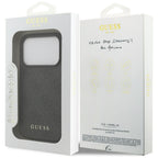 Husă Guess iPhone 17 Pro Hardcase 4G Classic, negru – imagine 7