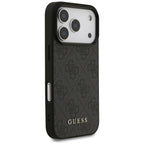 Husă Guess iPhone 17 Pro Hardcase 4G Classic, negru – imagine 4