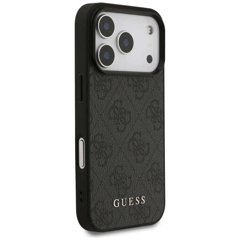 Husă Guess iPhone 17 Pro Hardcase 4G Classic, negru – imagine 4