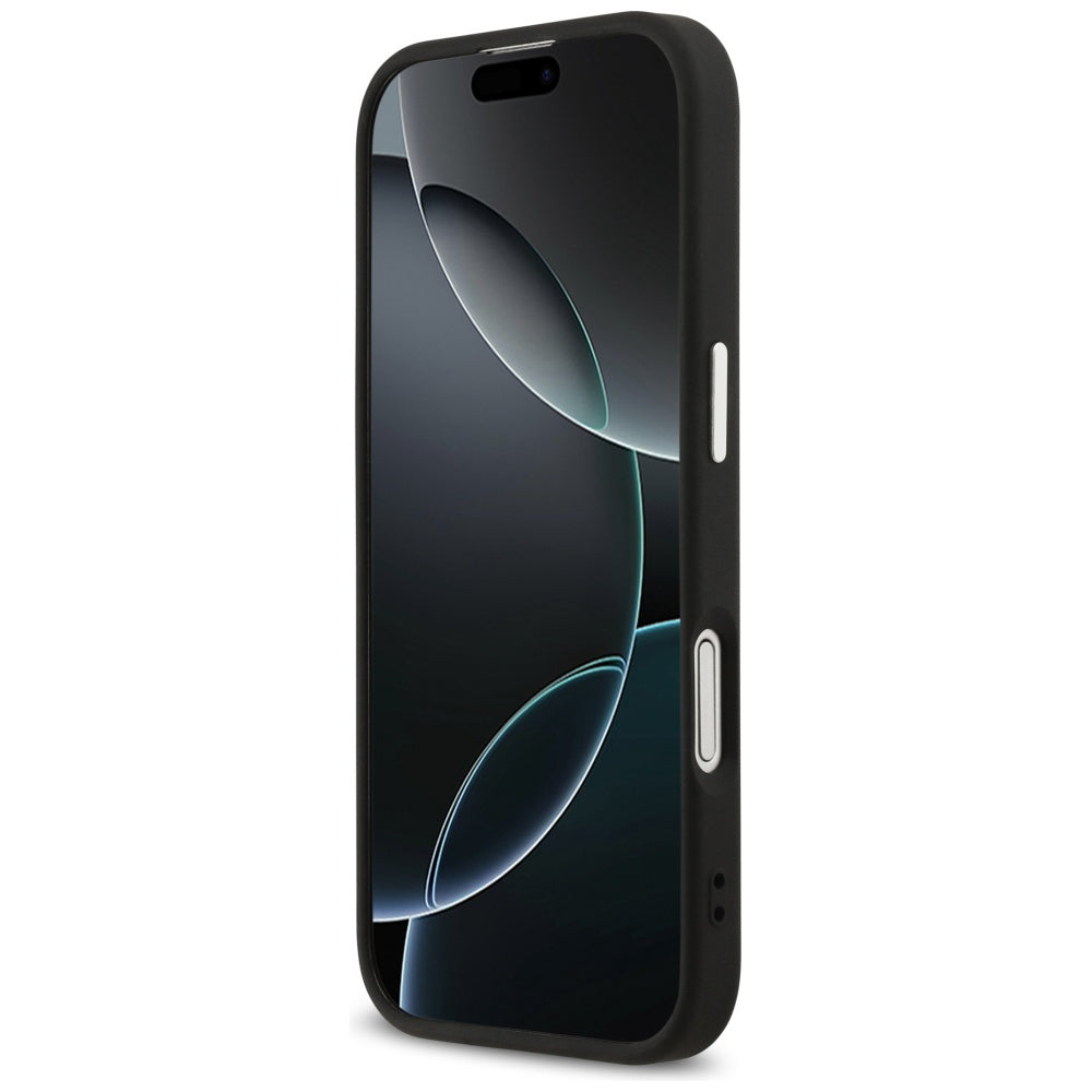 Husă Guess iPhone 17 4G Triangle Logo, negru (GUHMP17SP4TSRCMK) – imagine 5