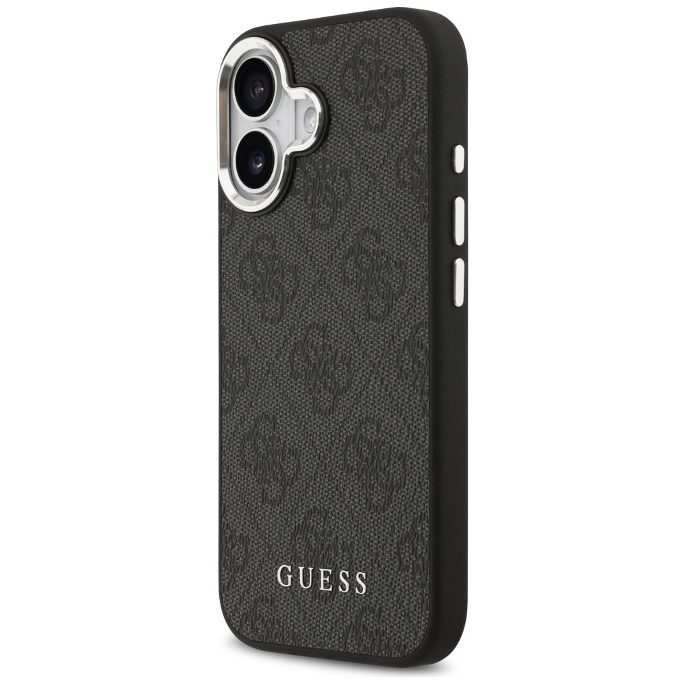 Husă Guess iPhone 17 Hardcase 4G Classic Logo MagSafe, negru – imagine 2