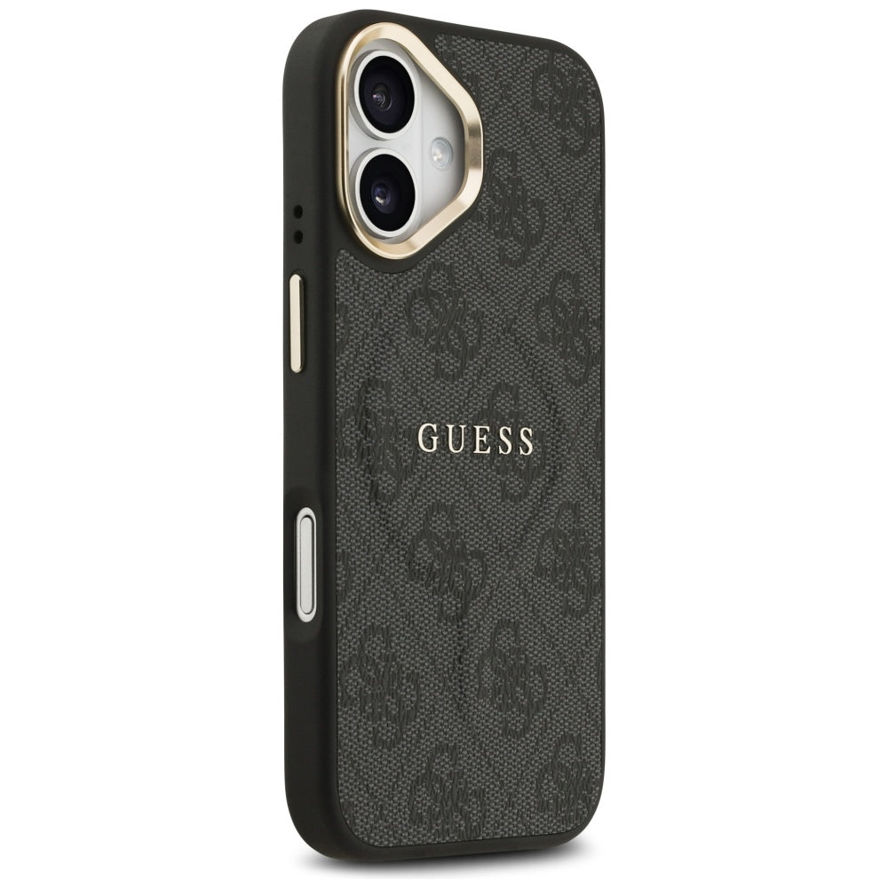 Husă Guess iPhone 17 Hardcase 4G Classic MagSafe, negru – imagine 3