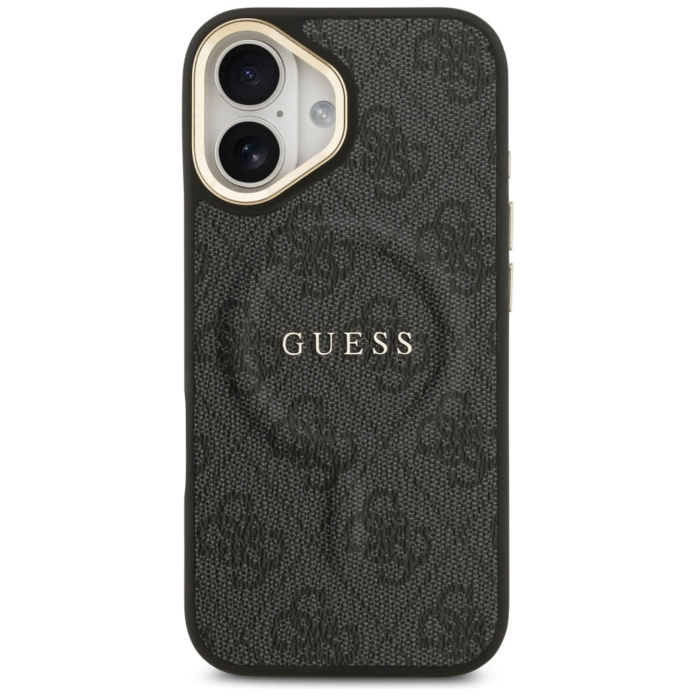 Husă Guess iPhone 17 Hardcase 4G Classic MagSafe, negru – imagine 1