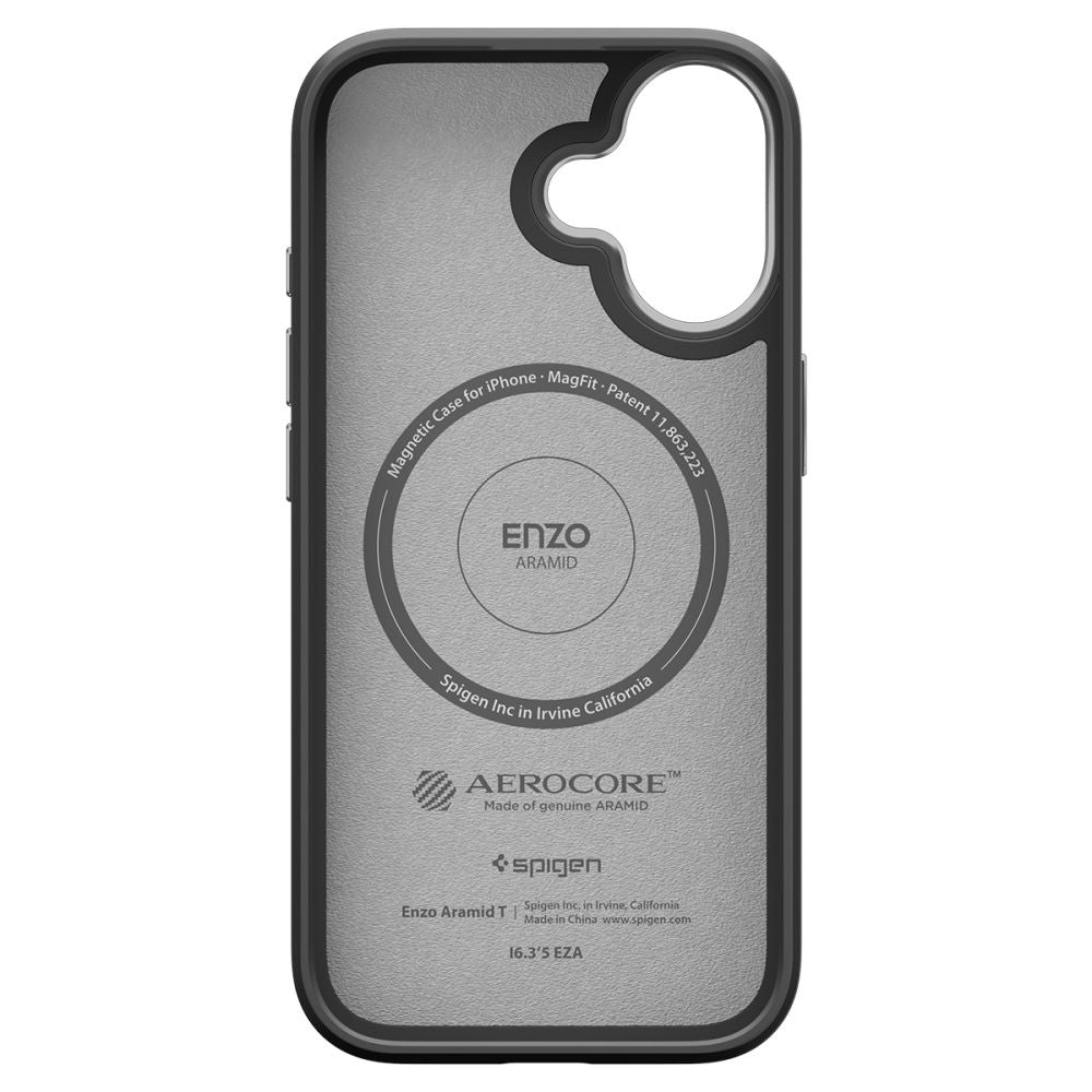 Husă Spigen Enzo Aramid T MagSafe iPhone 17 – imagine 5