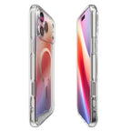 Husă Spigen Ultra Hybrid MagSafe iPhone 17 Pro – Transparent / Auriu – imagine 6