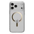 Husă Spigen Ultra Hybrid MagSafe iPhone 17 Pro Max – Transparent / Auriu – imagine 3