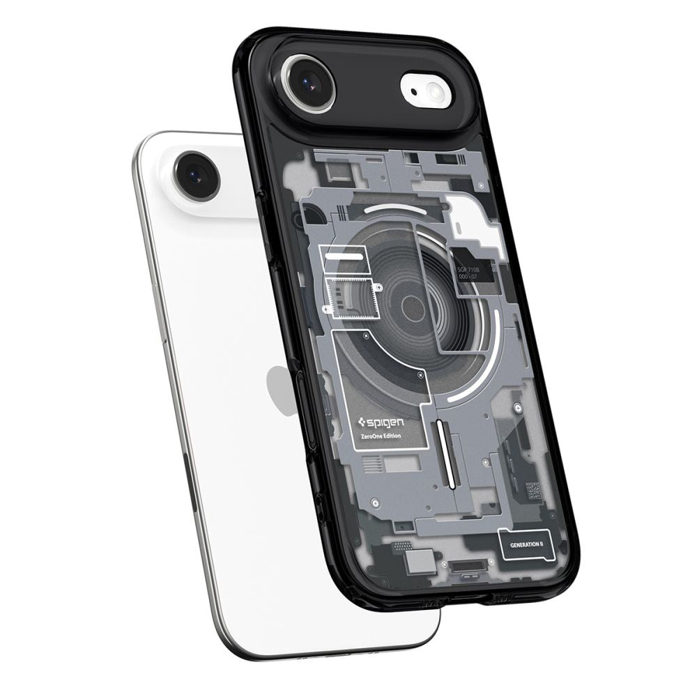 Husă Spigen Ultra Hybrid Zero One MagSafe iPhone Air – Negru – imagine 4