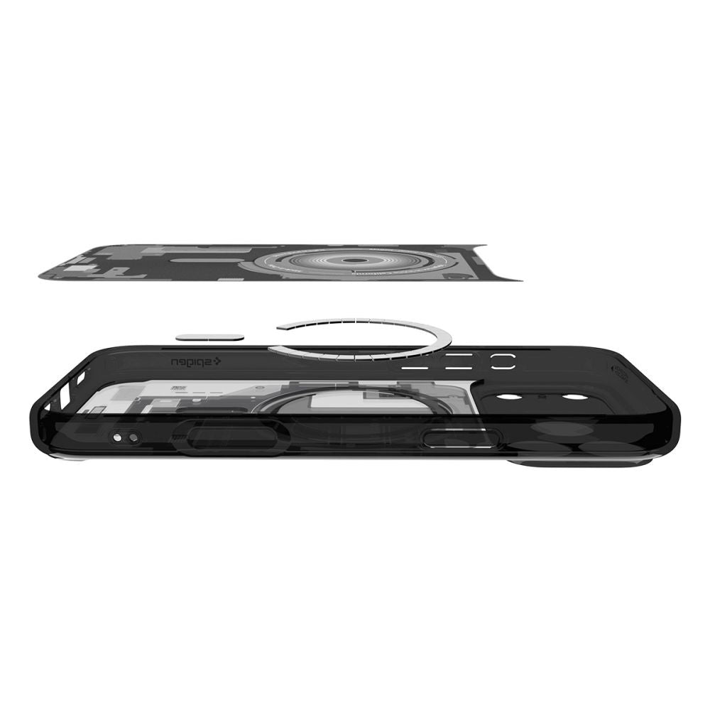 Husă Spigen Ultra Hybrid Zero One MagSafe iPhone 17 Pro Max – Negru – imagine 6
