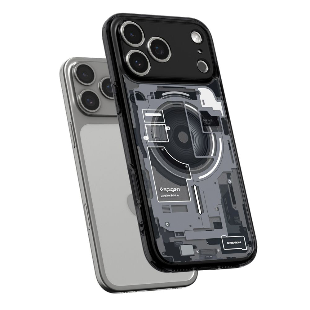 Husă Spigen Ultra Hybrid Zero One MagSafe iPhone 17 Pro – Negru – imagine 5