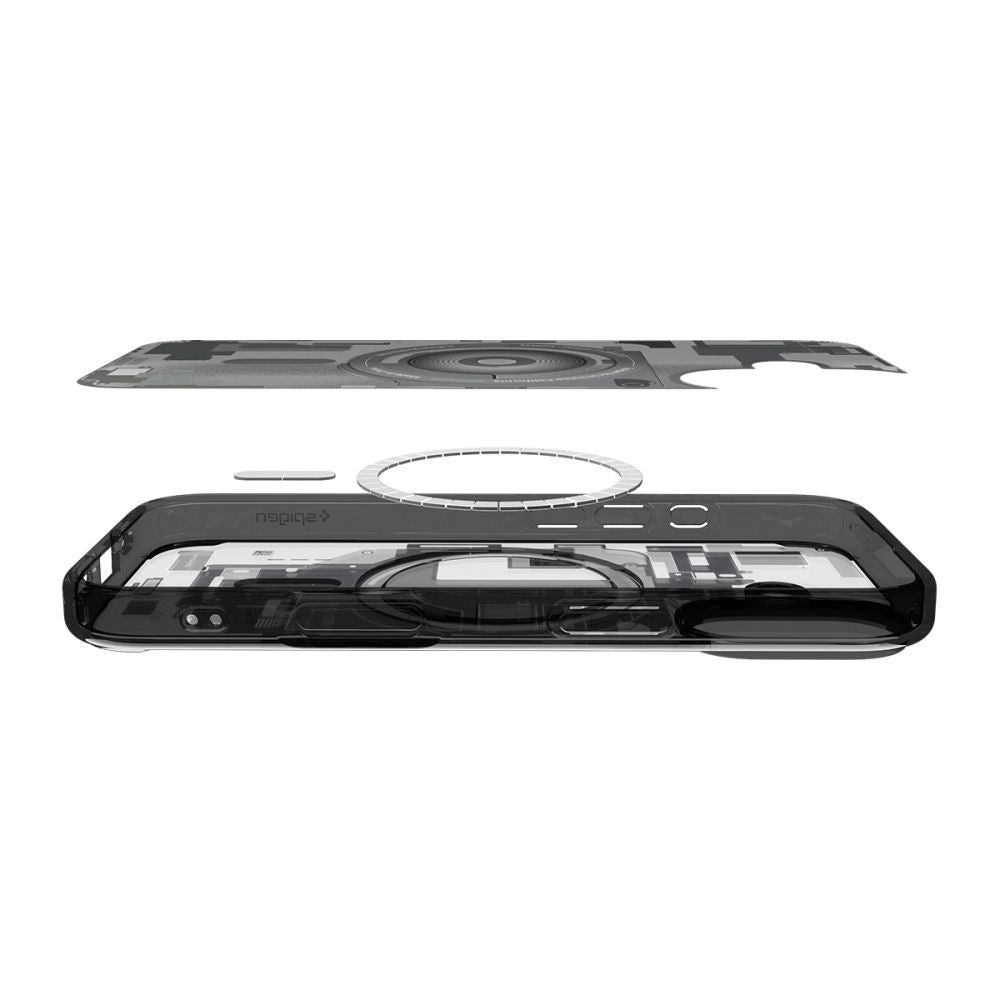 Husă Spigen Ultra Hybrid Zero One MagSafe iPhone 17 – Negru – imagine 5