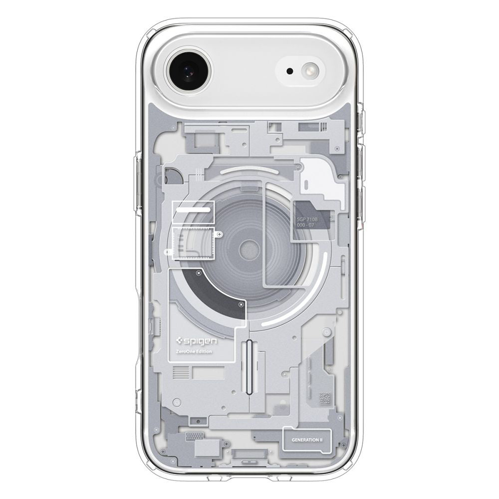 Husă Spigen Ultra Hybrid Zero One MagSafe iPhone Air – Alb – imagine 11