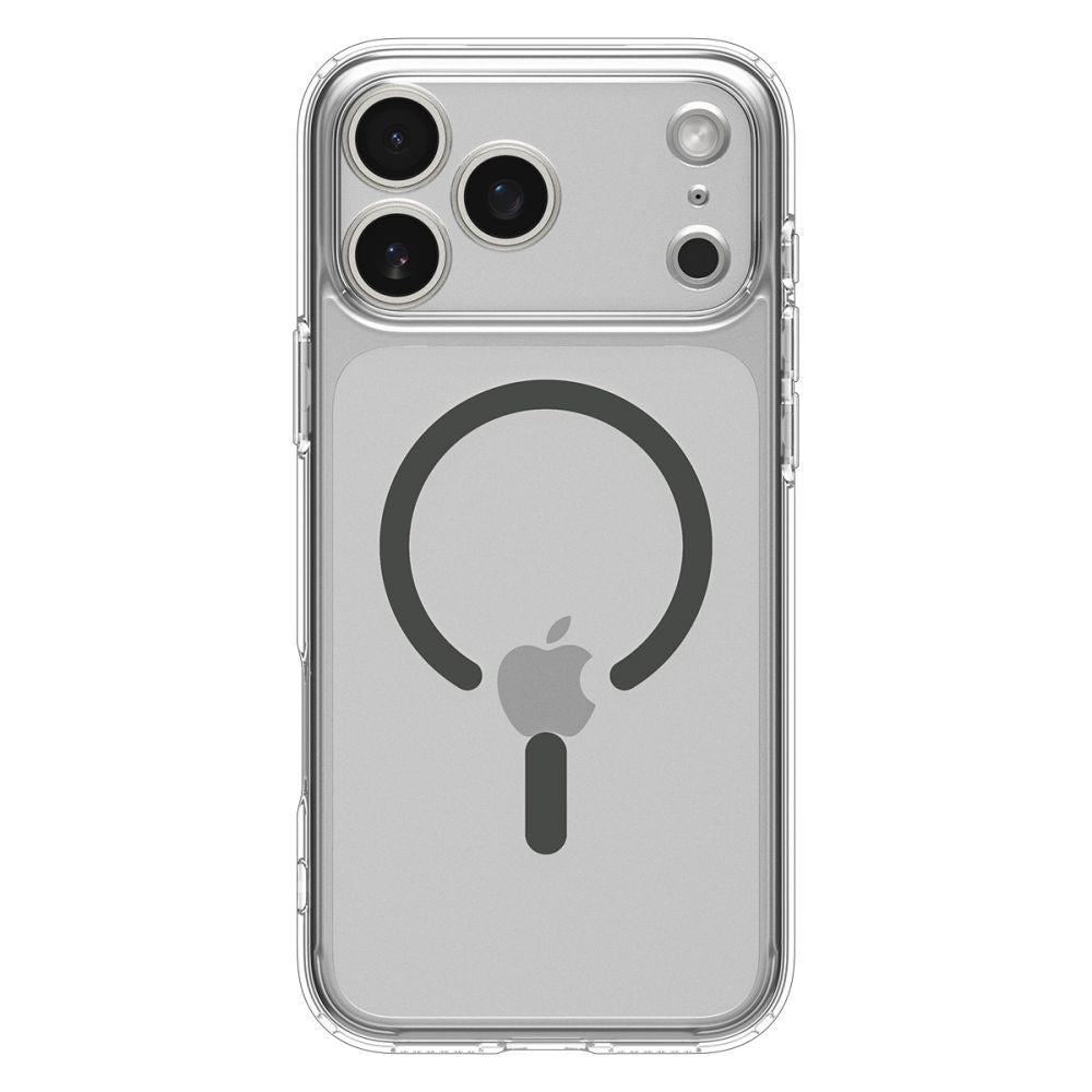 Husă Spigen Ultra Hybrid MagSafe iPhone 17 Pro Max – Transparent / Grafit – imagine 8