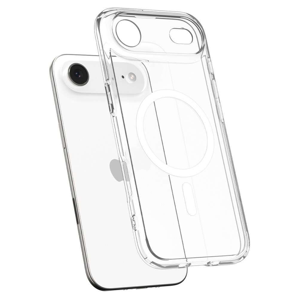 Husă Spigen Ultra Hybrid MagSafe iPhone Air – Transparent / Alb – imagine 4