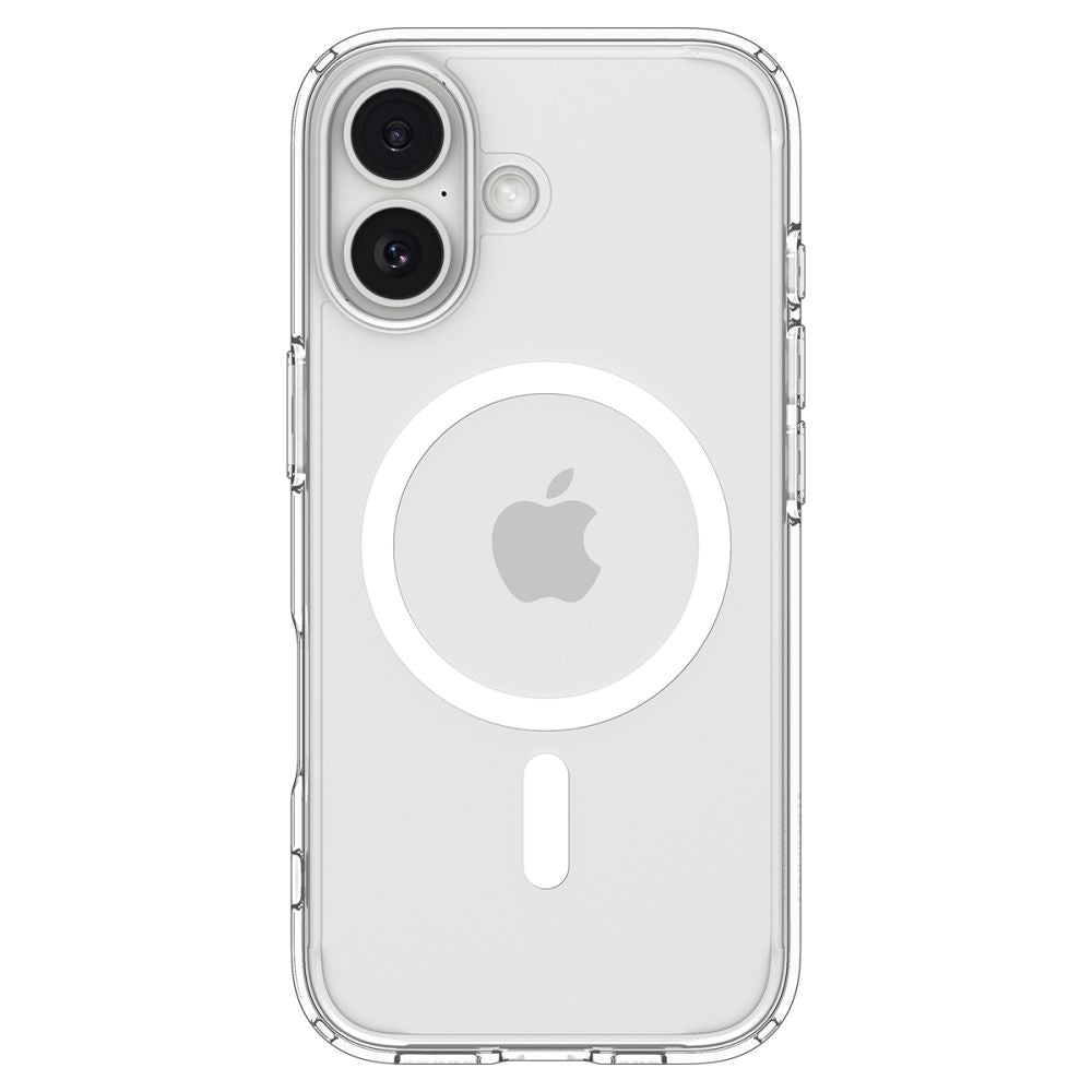 Husă Spigen Ultra Hybrid MagSafe iPhone 17 – Transparent / Alb – imagine 2