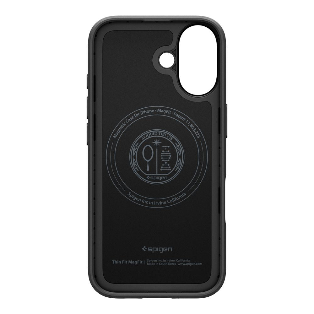 Husă Spigen Thin Fit MagSafe iPhone 17 – Negru – imagine 4