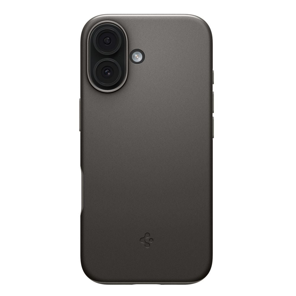 Husă Spigen Thin Fit MagSafe iPhone 17 – Gunmetal (gri metalic) – imagine 8