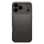 Husă Spigen Thin Fit MagSafe iPhone 17 Pro Max – Gunmetal (gri metalic) – imagine 11