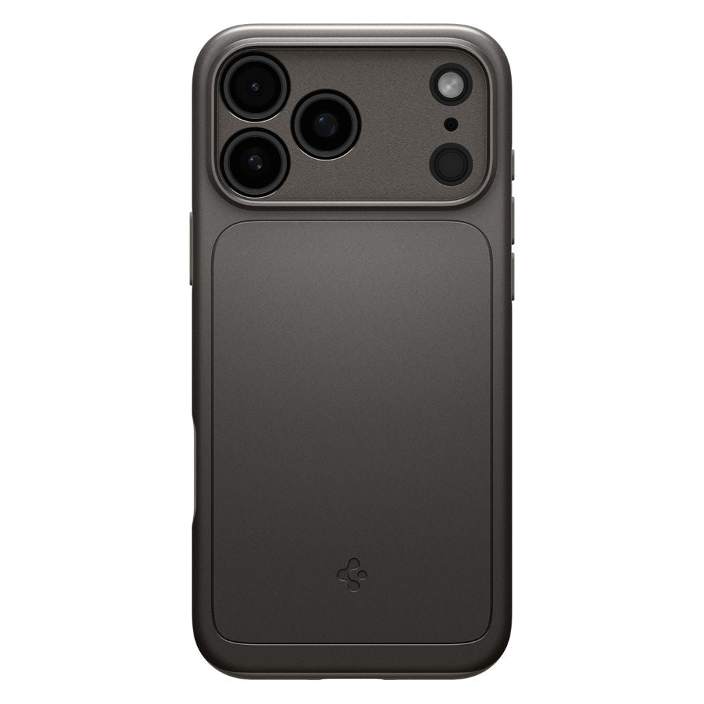 Husă Spigen Thin Fit MagSafe iPhone 17 Pro Max – Gunmetal (gri metalic) – imagine 11