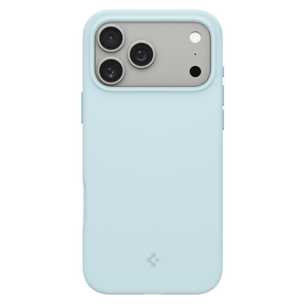 Husă Spigen Silicone Fit MagSafe iPhone 17 Pro Max – Mute Blue (albastru pal) – imagine 8