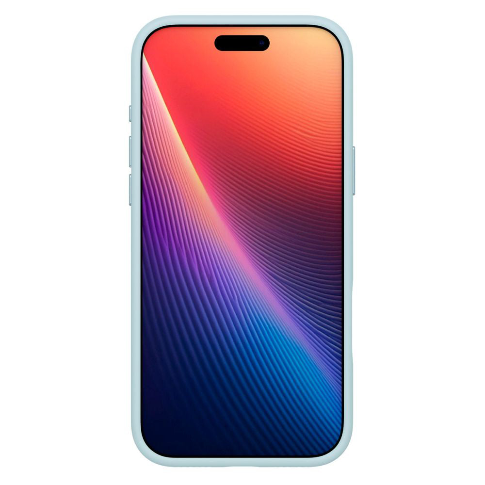 Husă Spigen Silicone Fit MagSafe iPhone 17 Pro Max – Mute Blue (albastru pal) – imagine 9