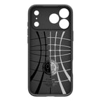 Husă Spigen Liquid Air iPhone 17 Pro – Negru mat – imagine 4