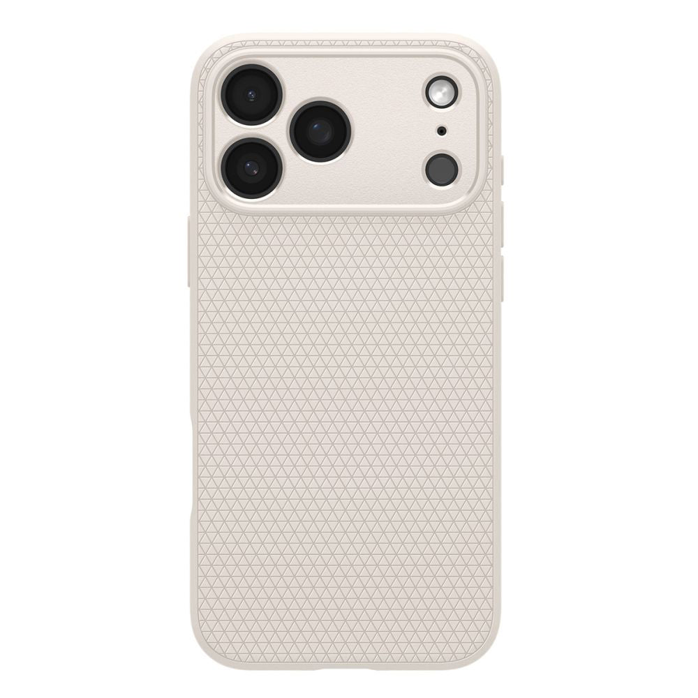 Husă Spigen Liquid Air iPhone 17 Pro – Natural Titanium (titan) – imagine 10