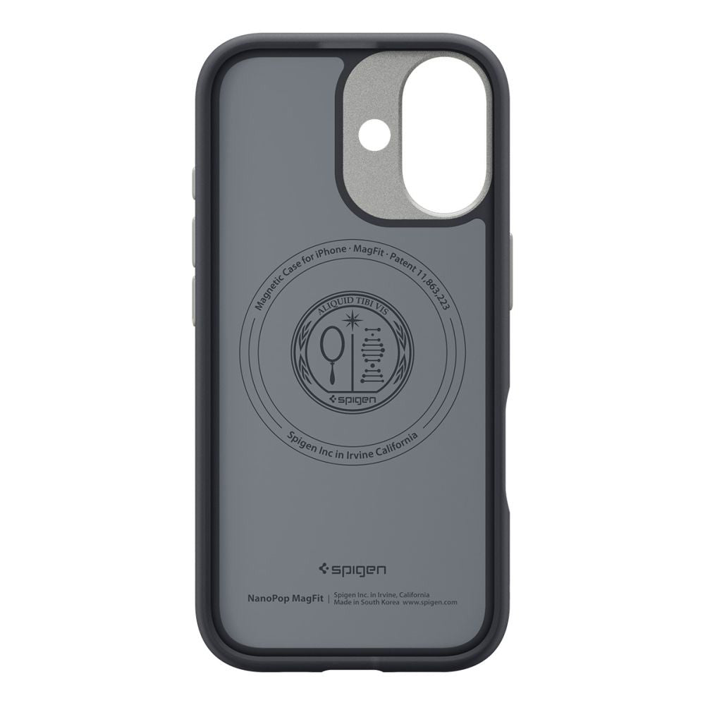 Husă Caseology Nano Pop MagSafe iPhone 17 – Black Sesame (negru) – imagine 5