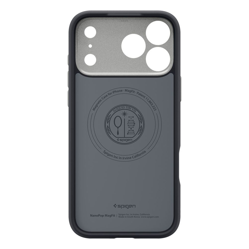 Husă Caseology Nano Pop MagSafe iPhone 17 Pro Max – Black Sesame (negru) – imagine 3