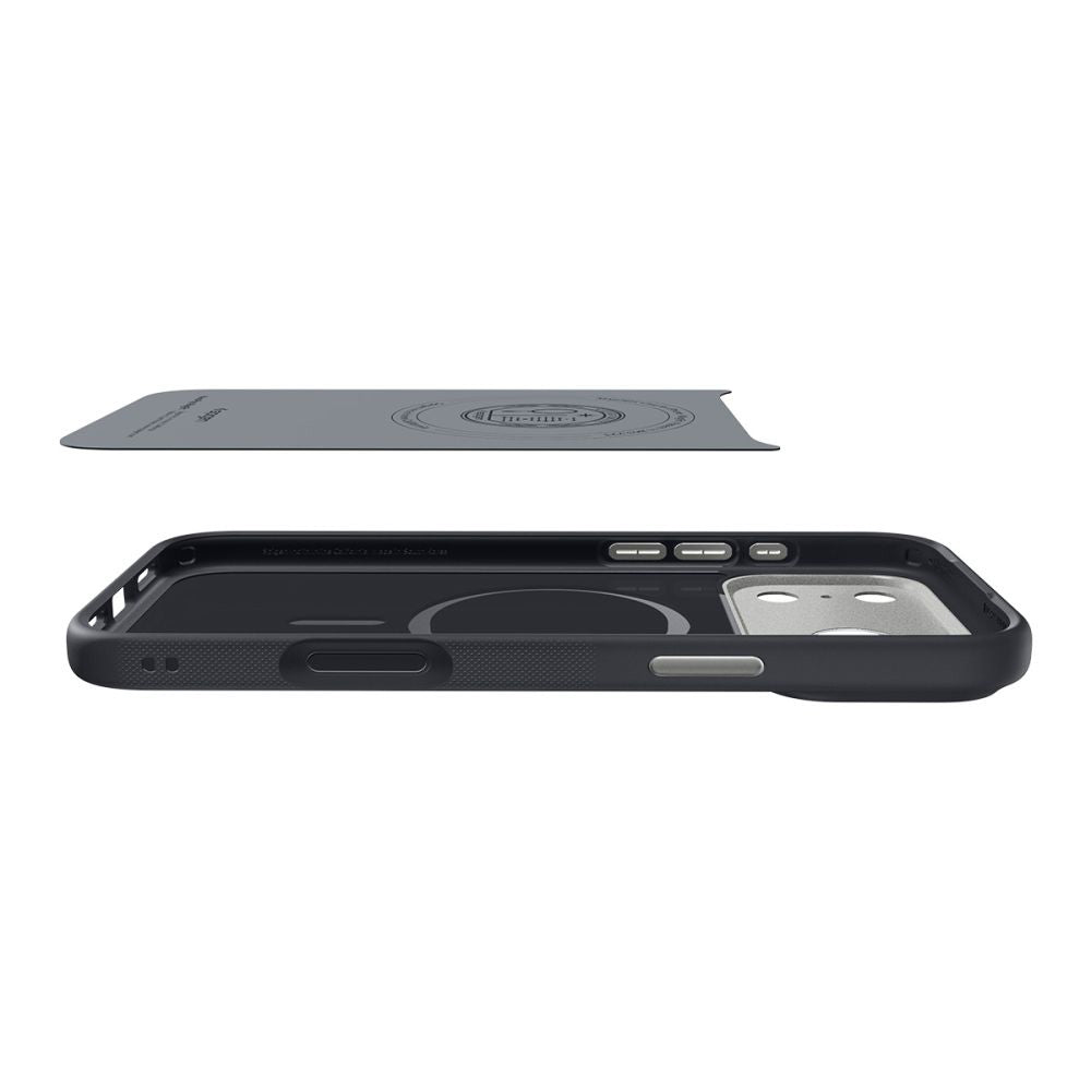 Husă Caseology Nano Pop MagSafe iPhone 17 Pro Max – Black Sesame (negru) – imagine 6