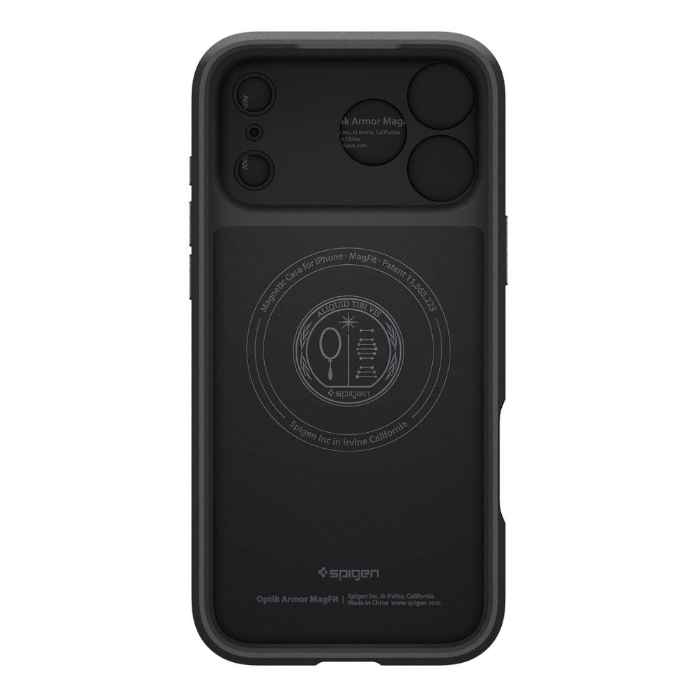 Husă Spigen Optik Armor MagSafe iPhone 18 Pro / 17 Pro – Negru – imagine 3