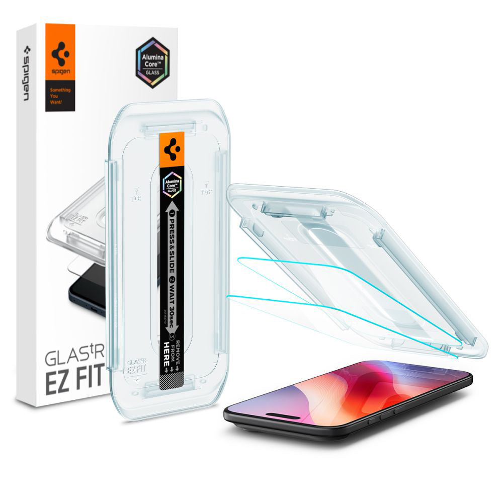 Folie de sticlă Spigen Glas.tR EZ Fit pentru iPhone Air – imagine 1