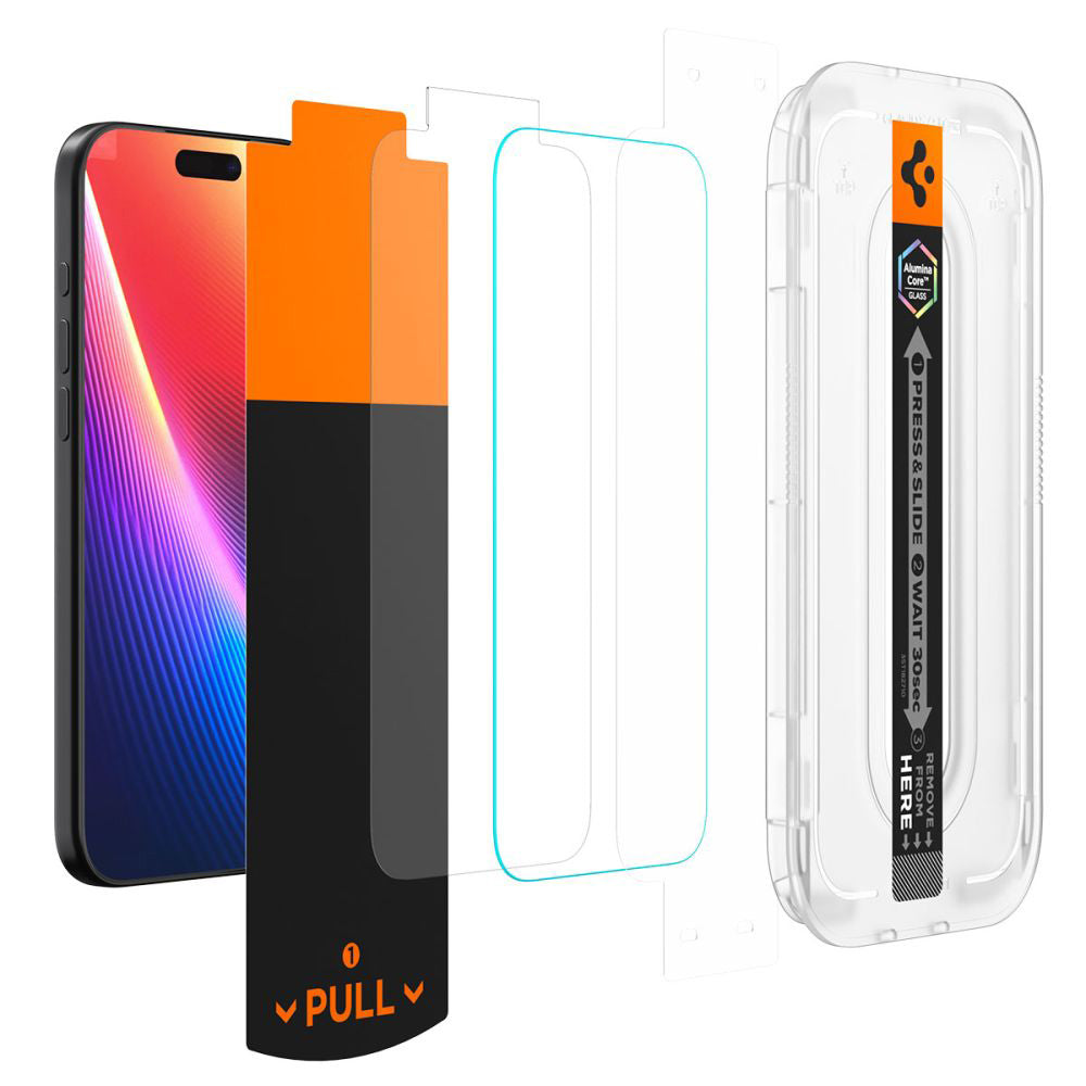 Folie privacy Spigen EZ Fit Pro HD iPhone 17 Pro / 17 / 16 Pro – imagine 2 din 6