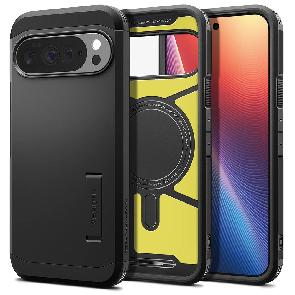 Husă Spigen Tough Armor MagFit Pixel 10 Pro XL – Negru – imagine 2