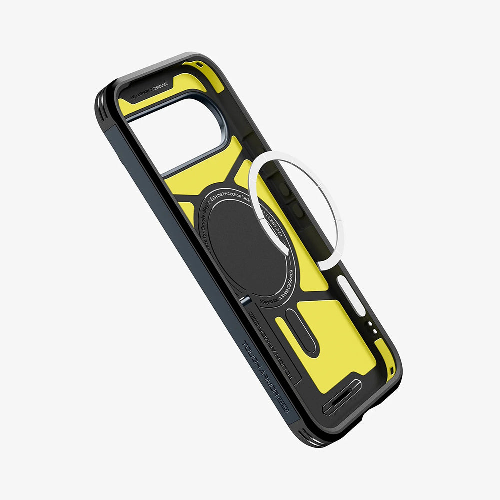 Husă Spigen Tough Armor MagFit Pixel 10 Pro XL – Gri (Metal Slate) – imagine 14