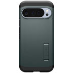 Husă Spigen Tough Armor MagFit Pixel 10 Pro XL – Verde închis (Abyss Green) – imagine 17