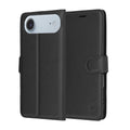 Husă portofel Techsuit Leather Folio iPhone Air – Negru – imagine 1