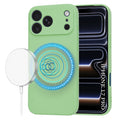 Husă iPhone 17 Pro Techsuit SoftFlex MagSafe, verde mentă – imagine 1