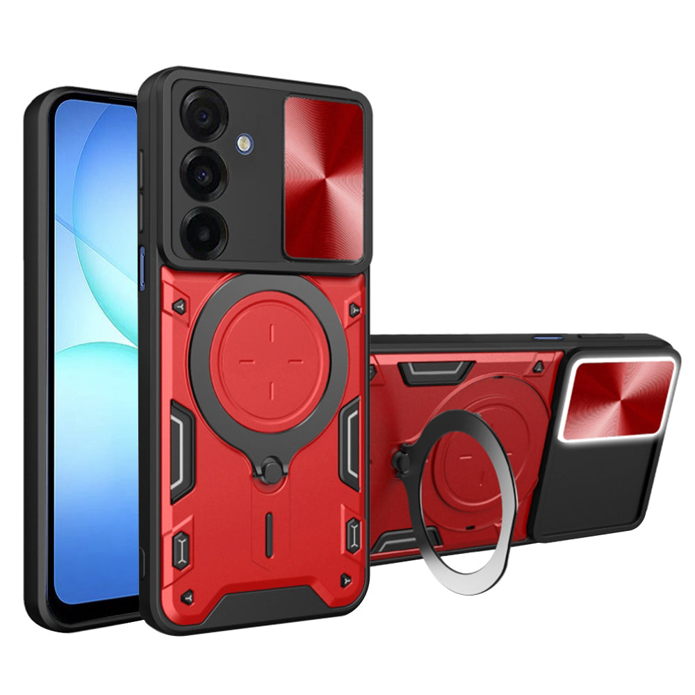 Husă Techsuit CamGuard Pro Galaxy A17 5G / A17 4G / M17 / F17 / A18 – Roșu – imagine 4