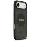 Husă Guess iPhone Air 4G Circle Classic Logo MagSafe, negru – imagine 3