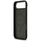Husă Guess iPhone Air 4G Circle Classic Logo MagSafe, negru – imagine 5