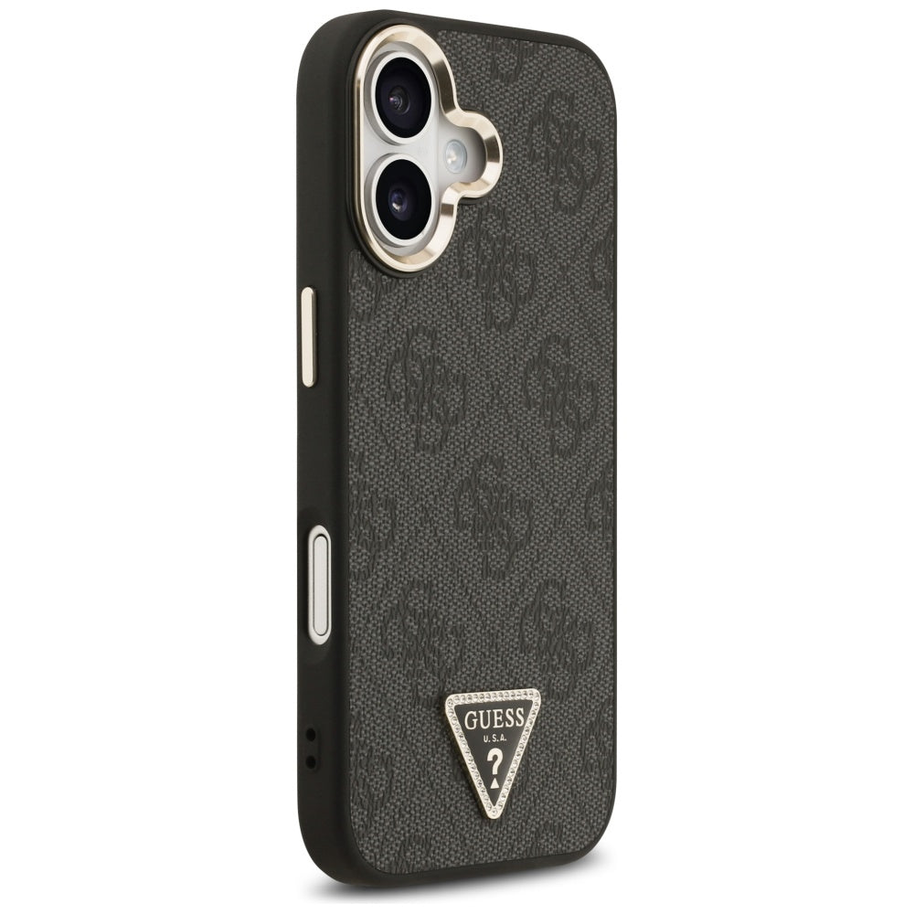 Husă Guess iPhone 17 4G Triangle Logo, negru (GUHMP17SP4GTDGMK) – imagine 2