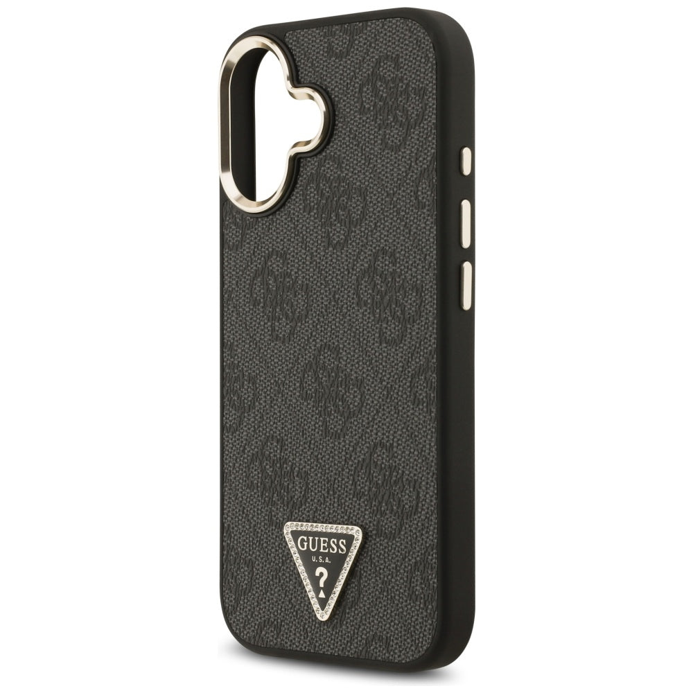 Husă Guess iPhone 17 4G Triangle Logo, negru (GUHMP17SP4GTDGMK) – imagine 4