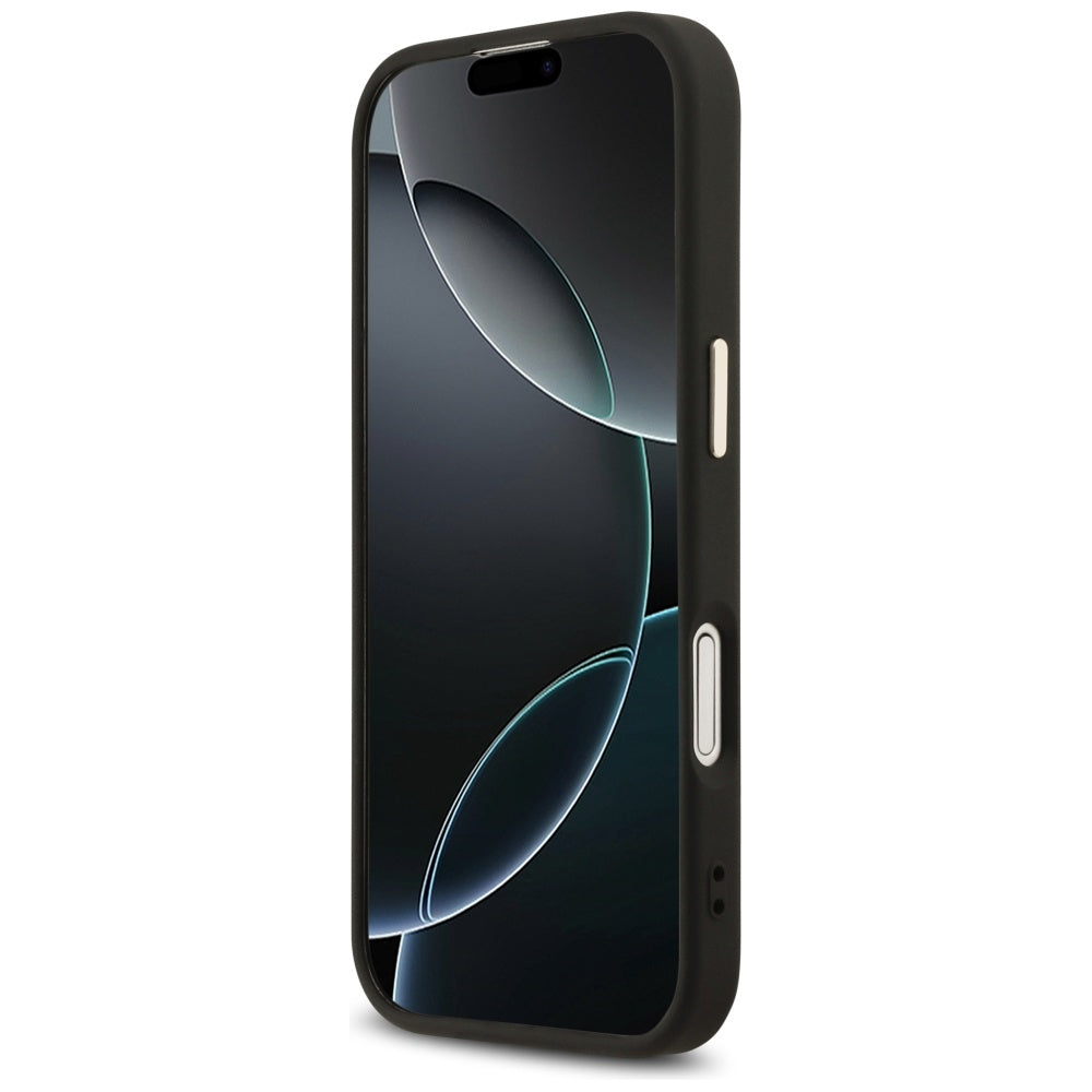 Husă Guess iPhone 17 4G Triangle Logo, negru (GUHMP17SP4GTDGMK) – imagine 3